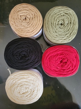 2mm cotton macrame