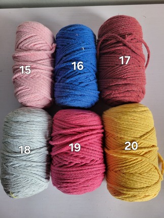 5mm cotton macrame