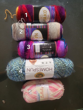 NAKO VALS/HOME SPUN/LULLABY