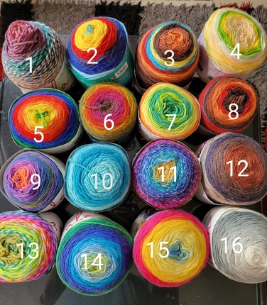 MANDALA CAKE YARN