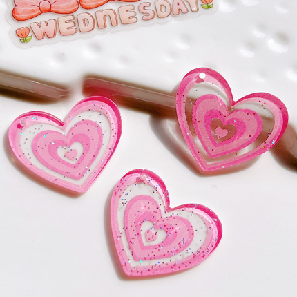 ACRYLIC LOVE CHARM
